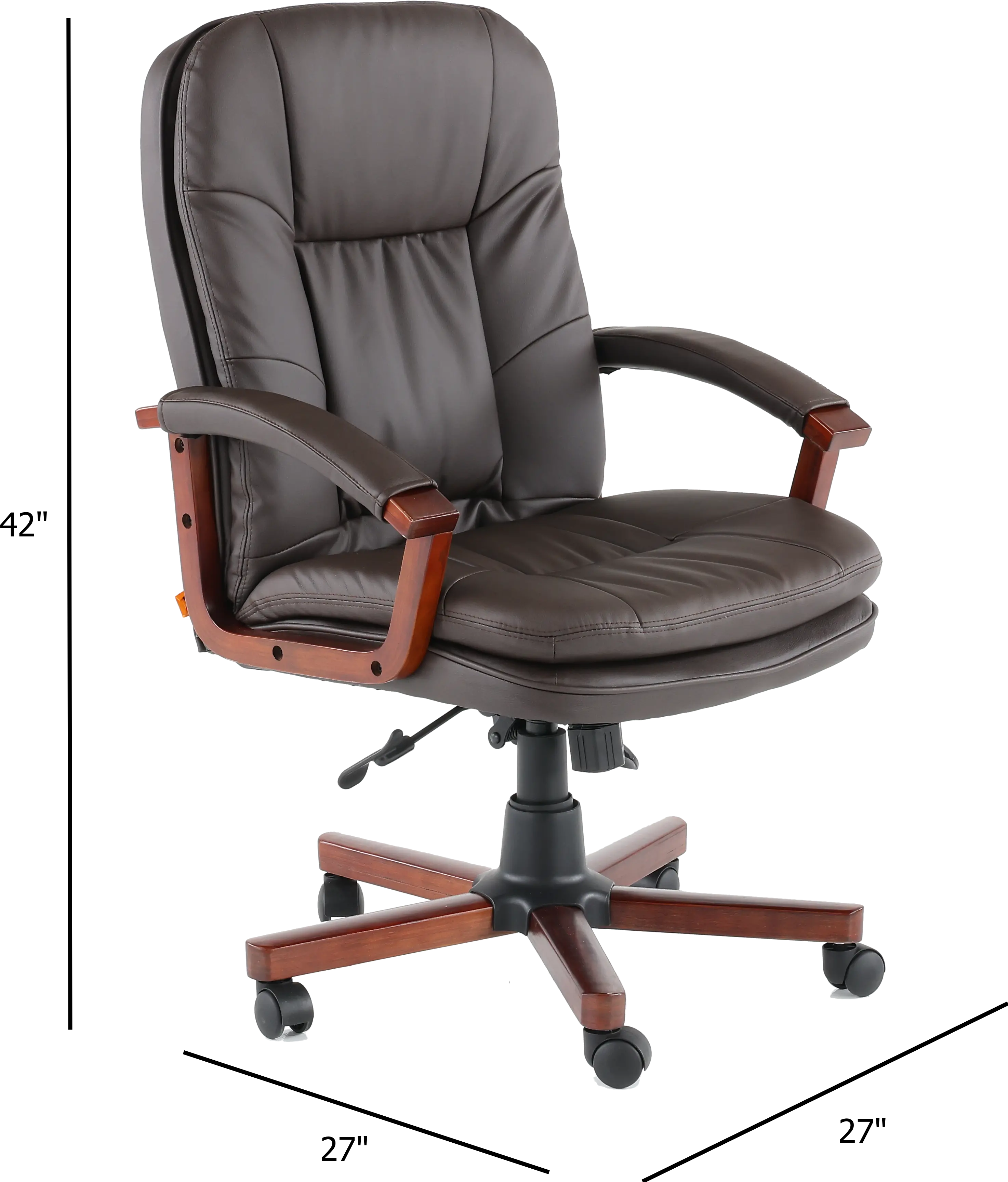 Brown Executive Office Chair-2