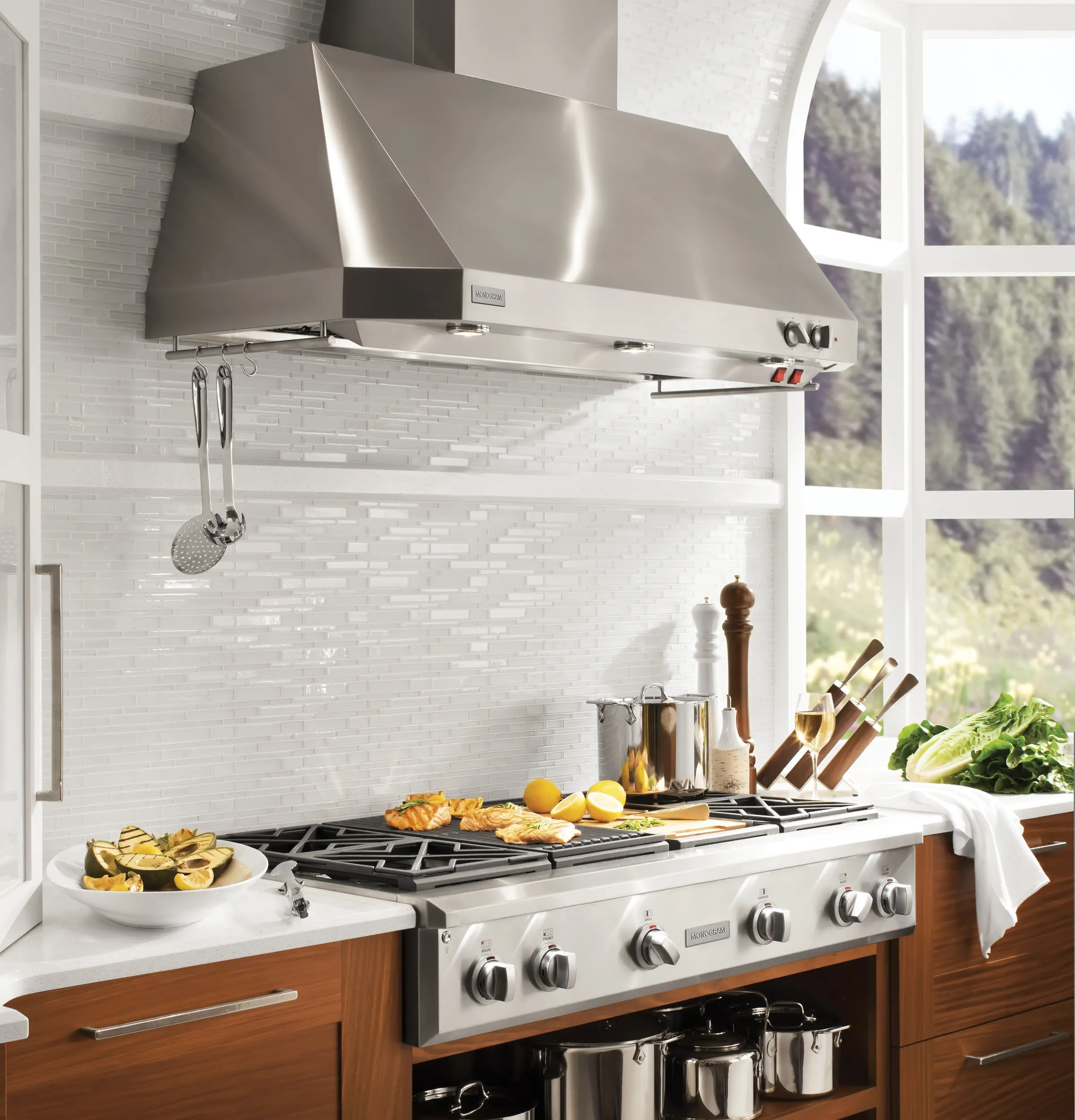ZV48TSFSS Monogram Range Hood -  48 Inch Stainless Steel-2