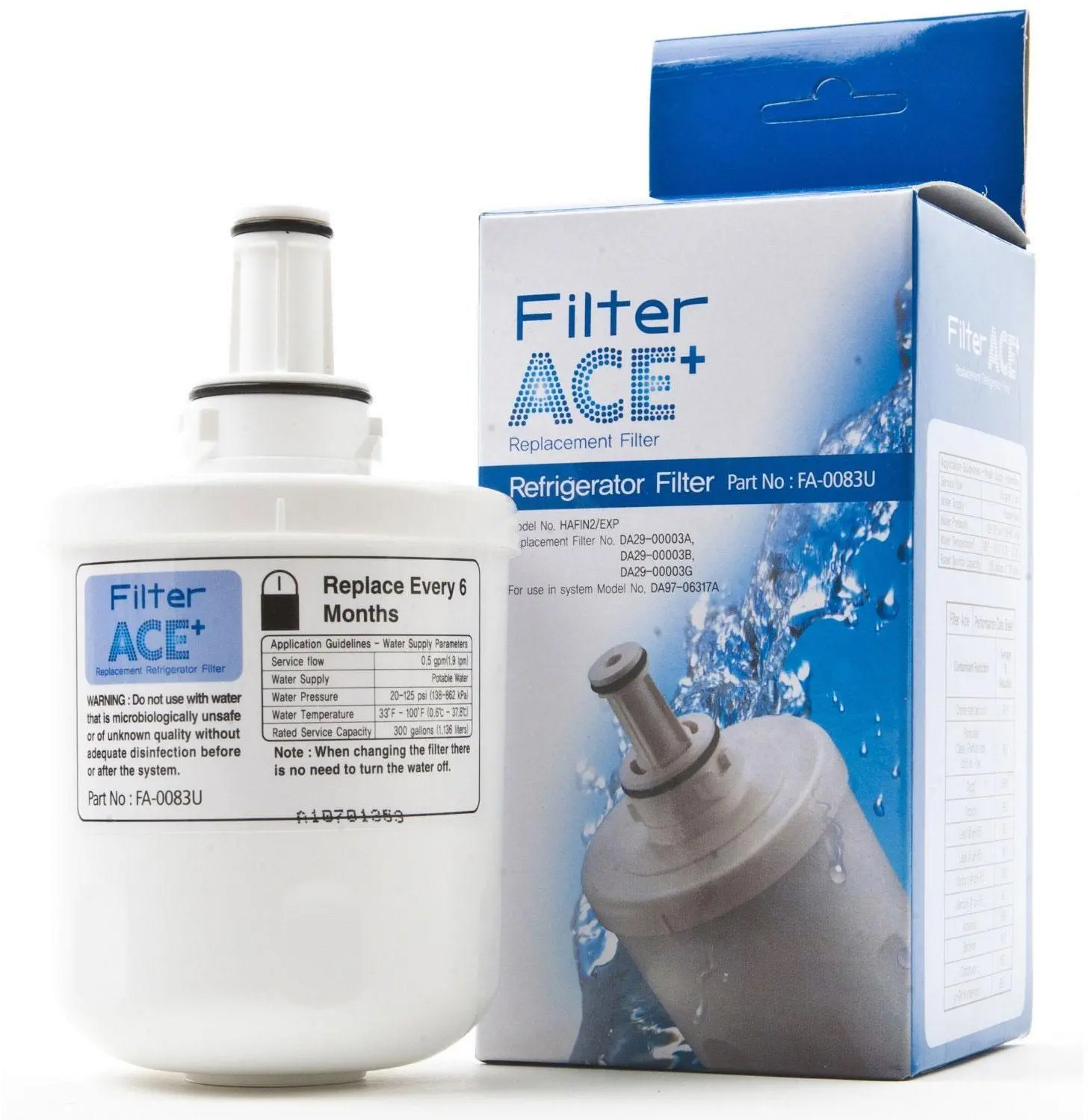 HAFCU1 Samsung Refrigerator Filter Ace+ Water Filter-1