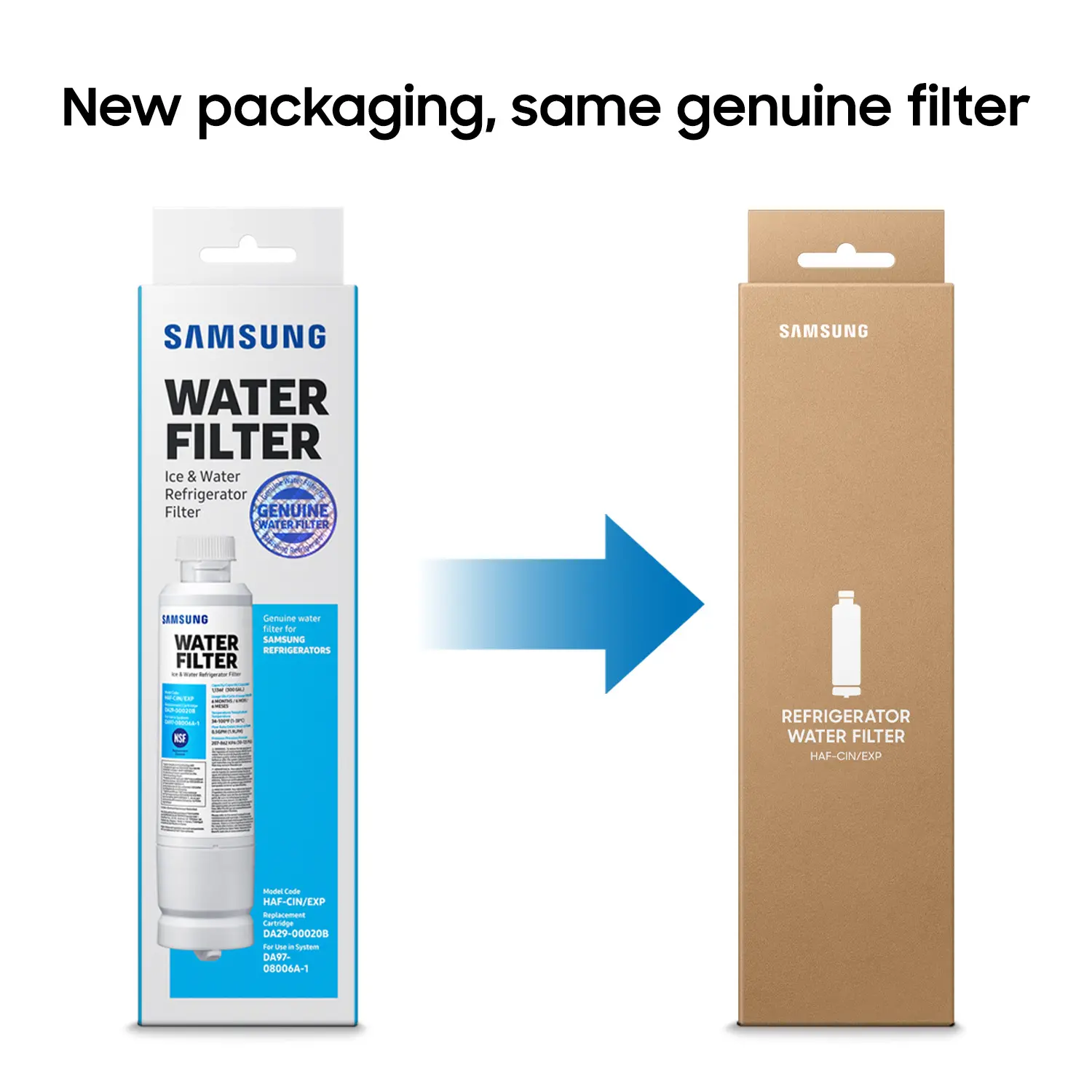 HAF-CIN/EXP Samsung Refrigerator Water Filter HAF-CIN-7