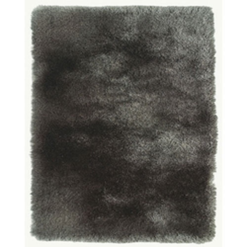 5 x 8 Medium Gray Shag Rug - Indochine