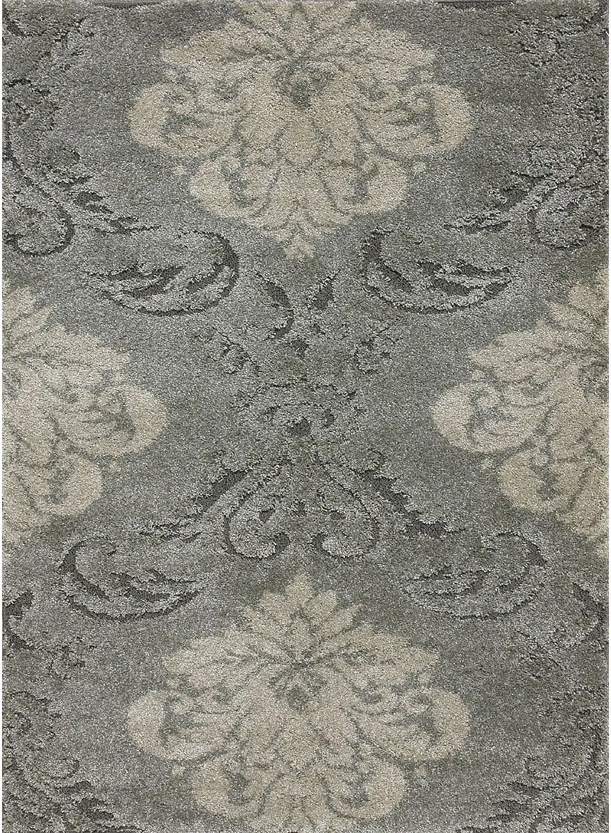 EN-03/5X8/ENCHANT Enchant 5 x 8 Smoke Gray and Beige Area Rug-1