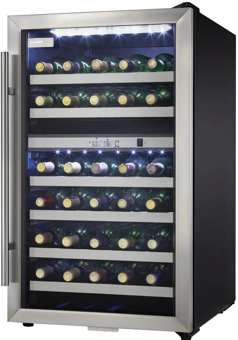 DWC114BLSDD Danby Wine Cooler - 19 Inch Stainless Steel 38 Bottle-3