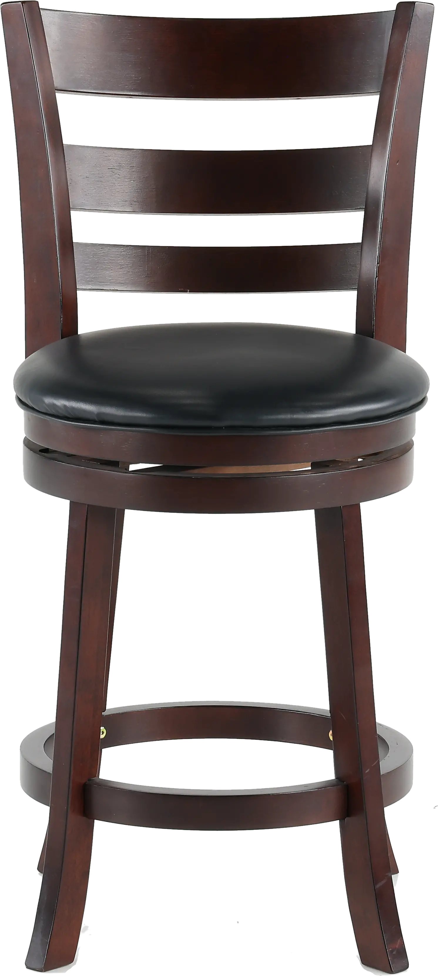 Harper Dark Cherry Swivel Counter Height Stool-1