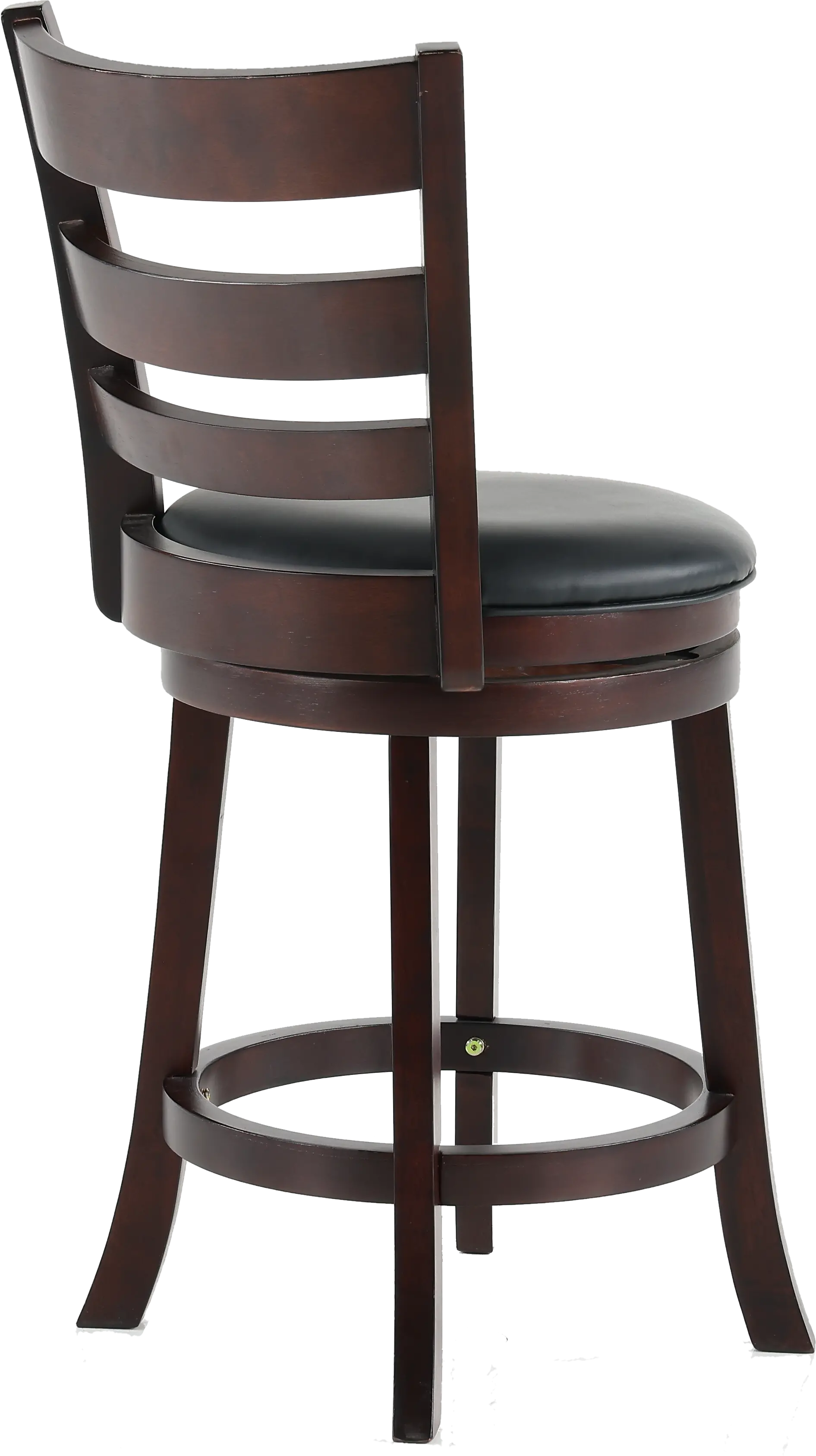 Harper Dark Cherry Swivel Counter Height Stool-4