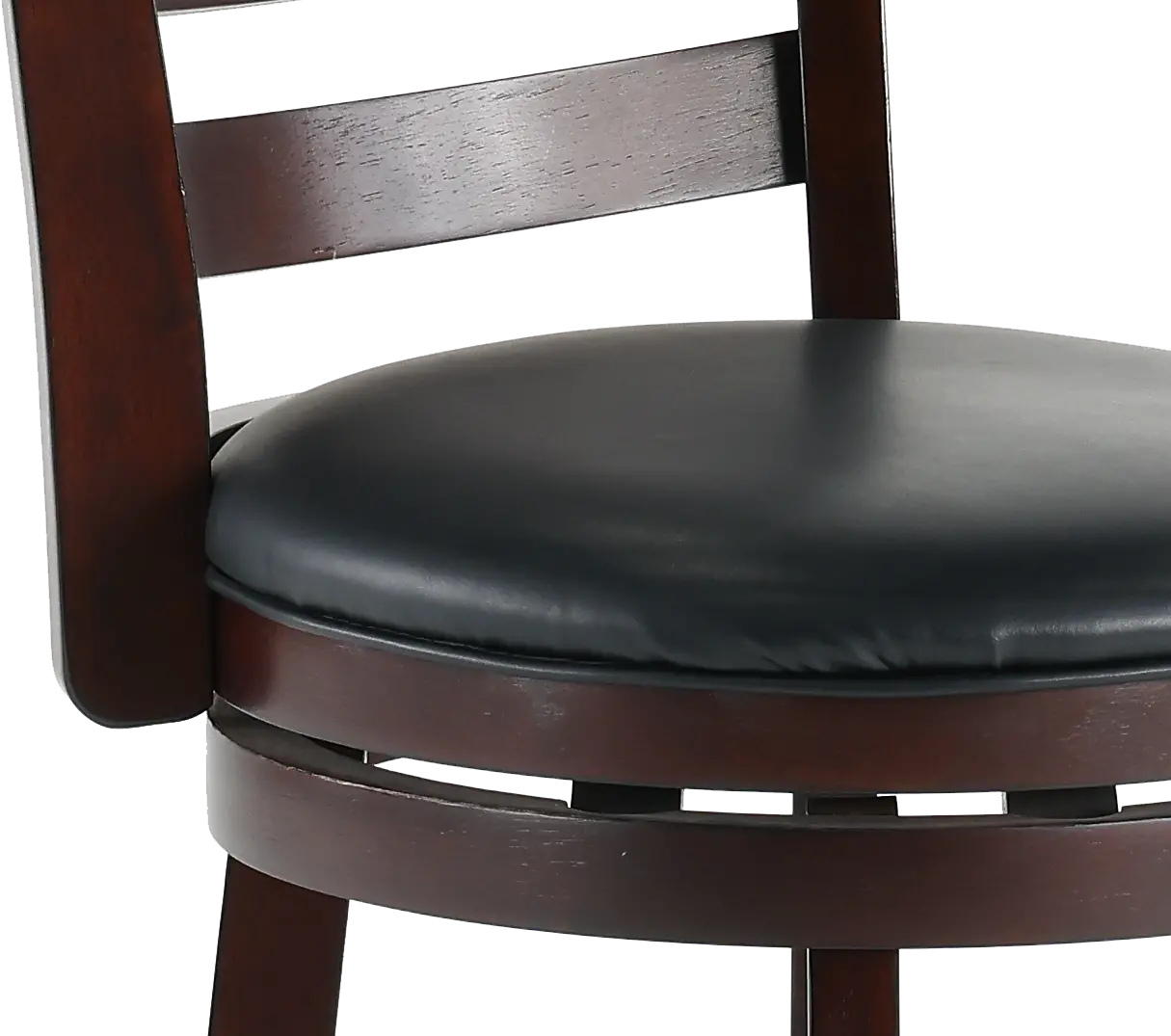 Harper Dark Cherry Swivel Counter Height Stool-7