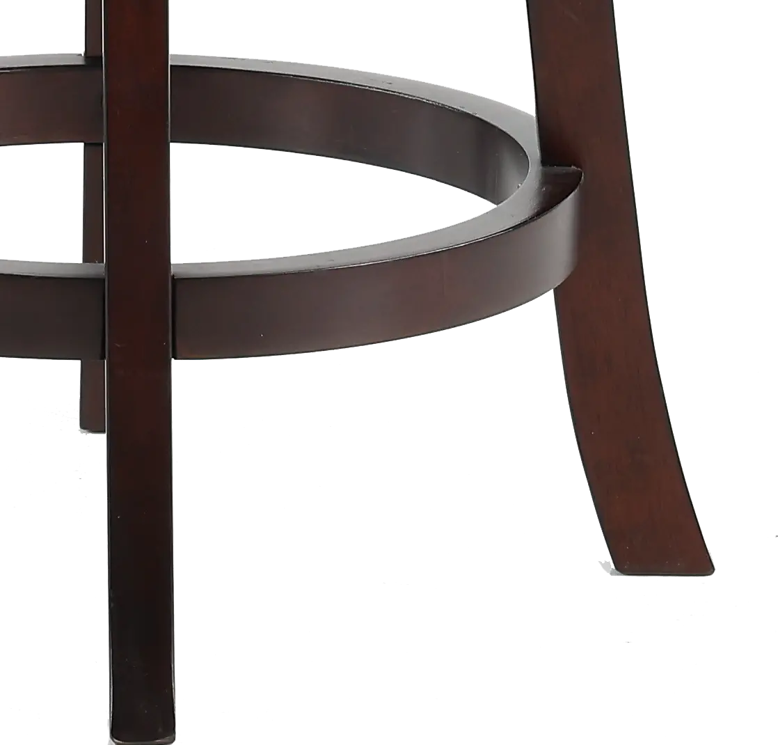 Harper Dark Cherry Swivel Counter Height Stool-8