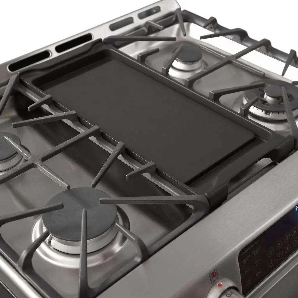 C2S985SETSS Cafe Series 30 Inch Stainless Steel 5.4 cu. ft. Slide-in Gas Range-5