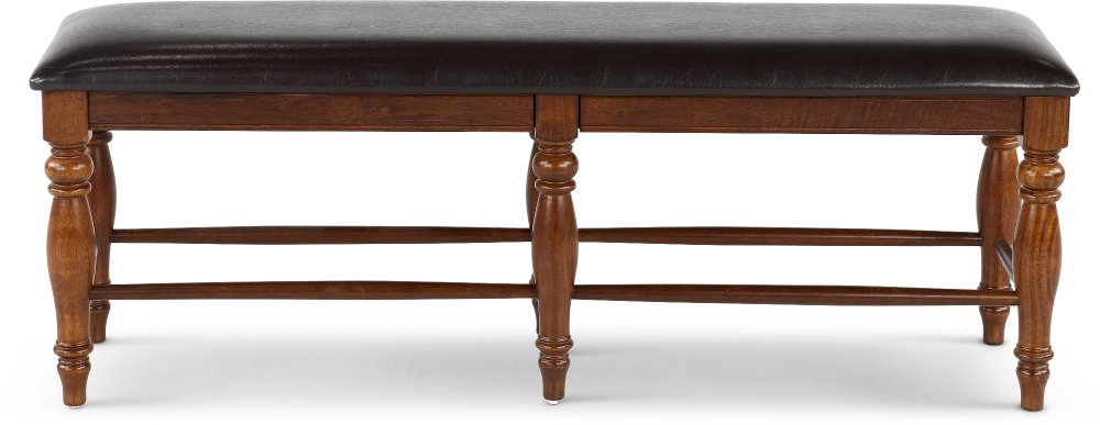 Kingston Brown Dining Bench