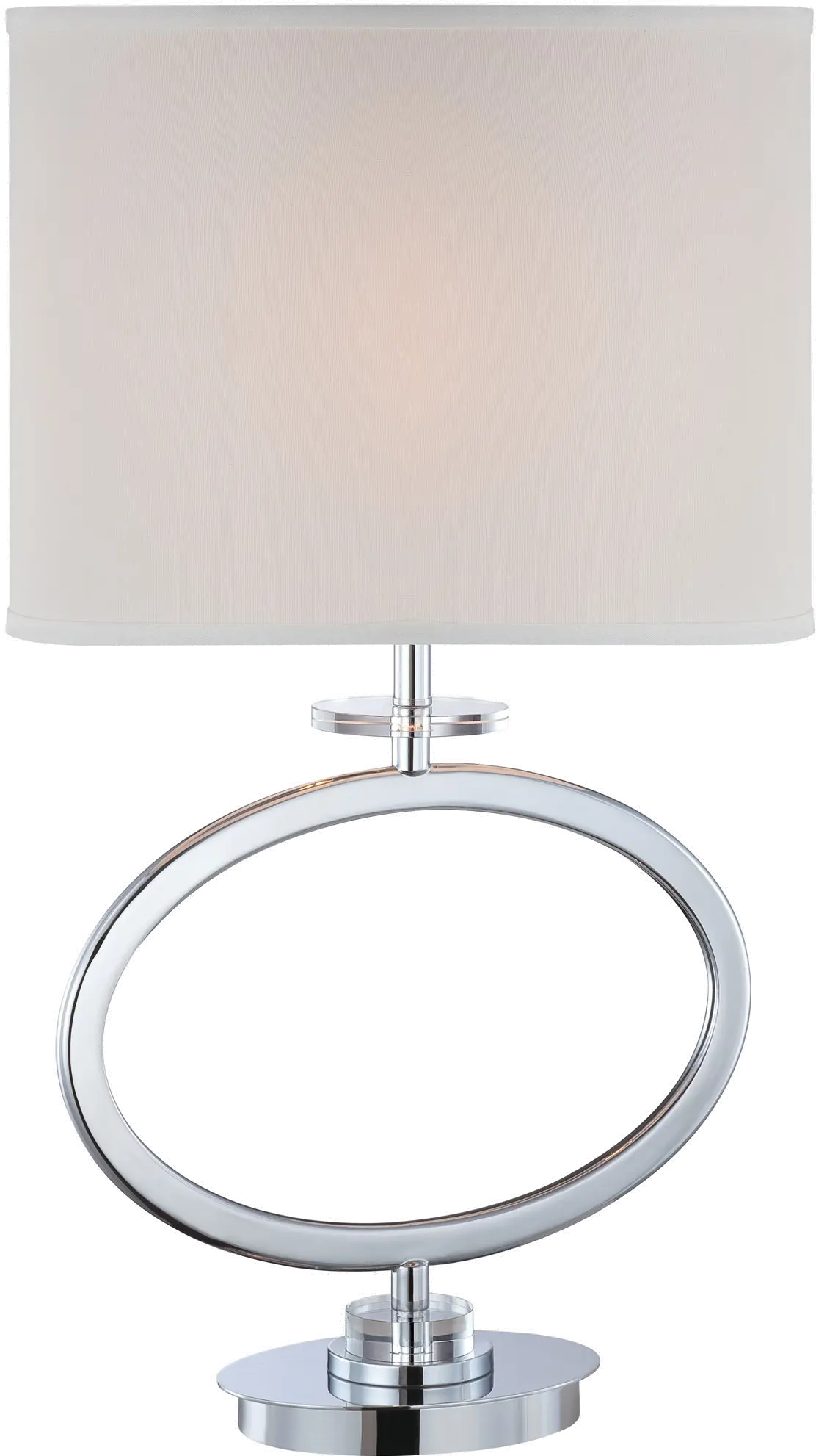Silver O Table Lamp-1
