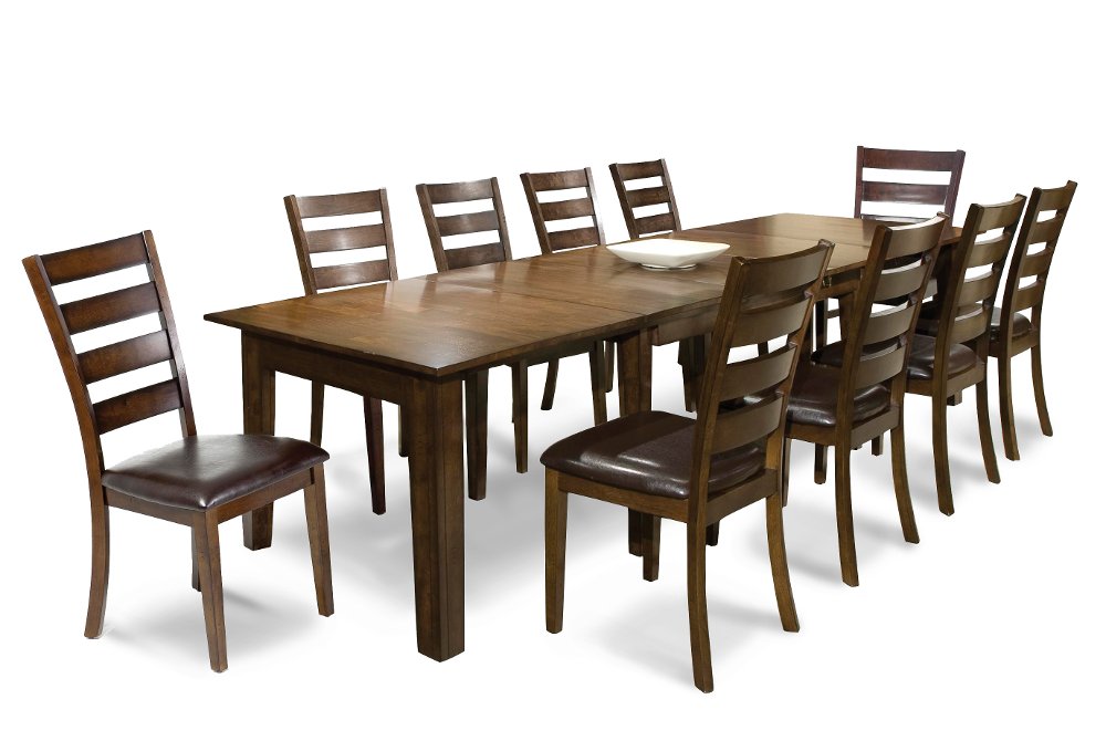 Kona Brown 5 Piece Expanding Dining Set