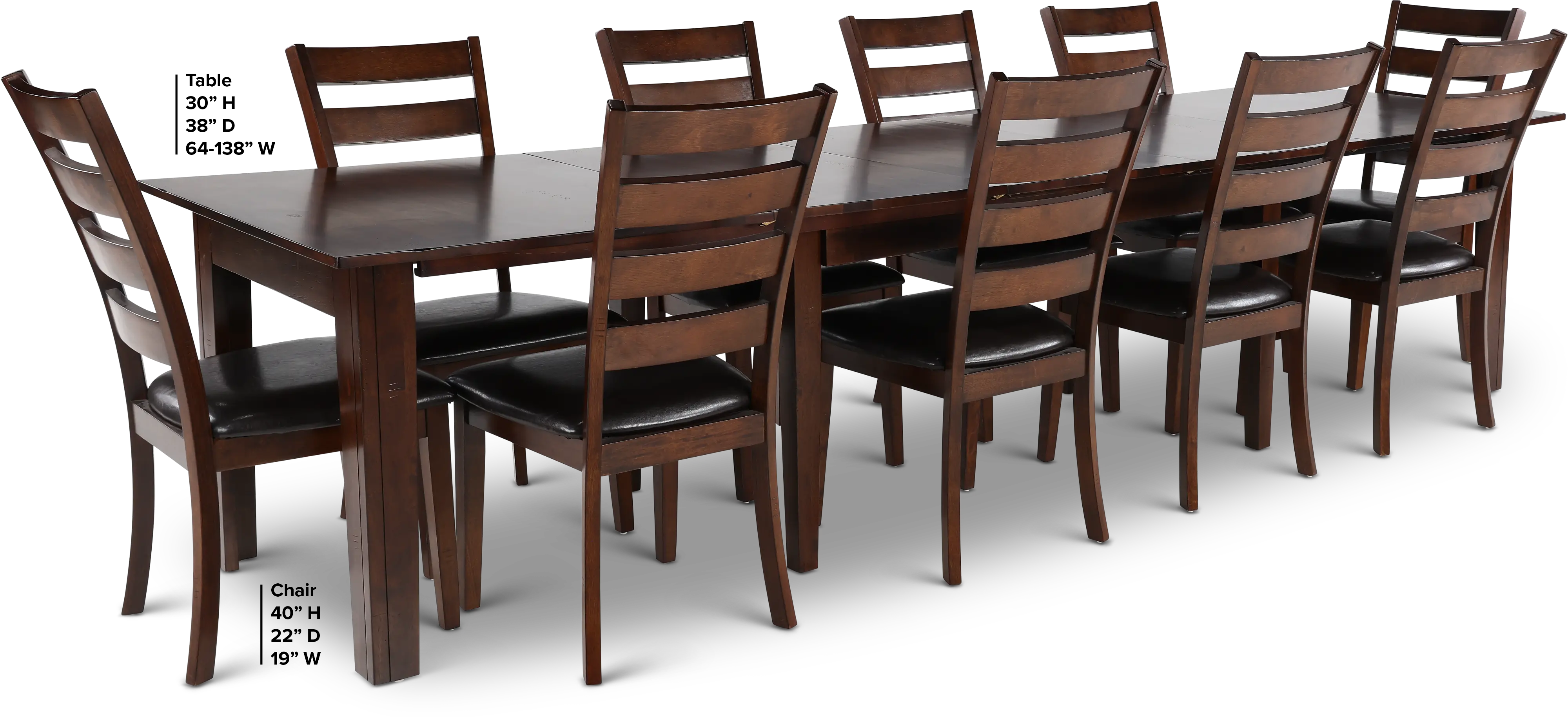 Kona Brown 11 Piece Dining Set-2