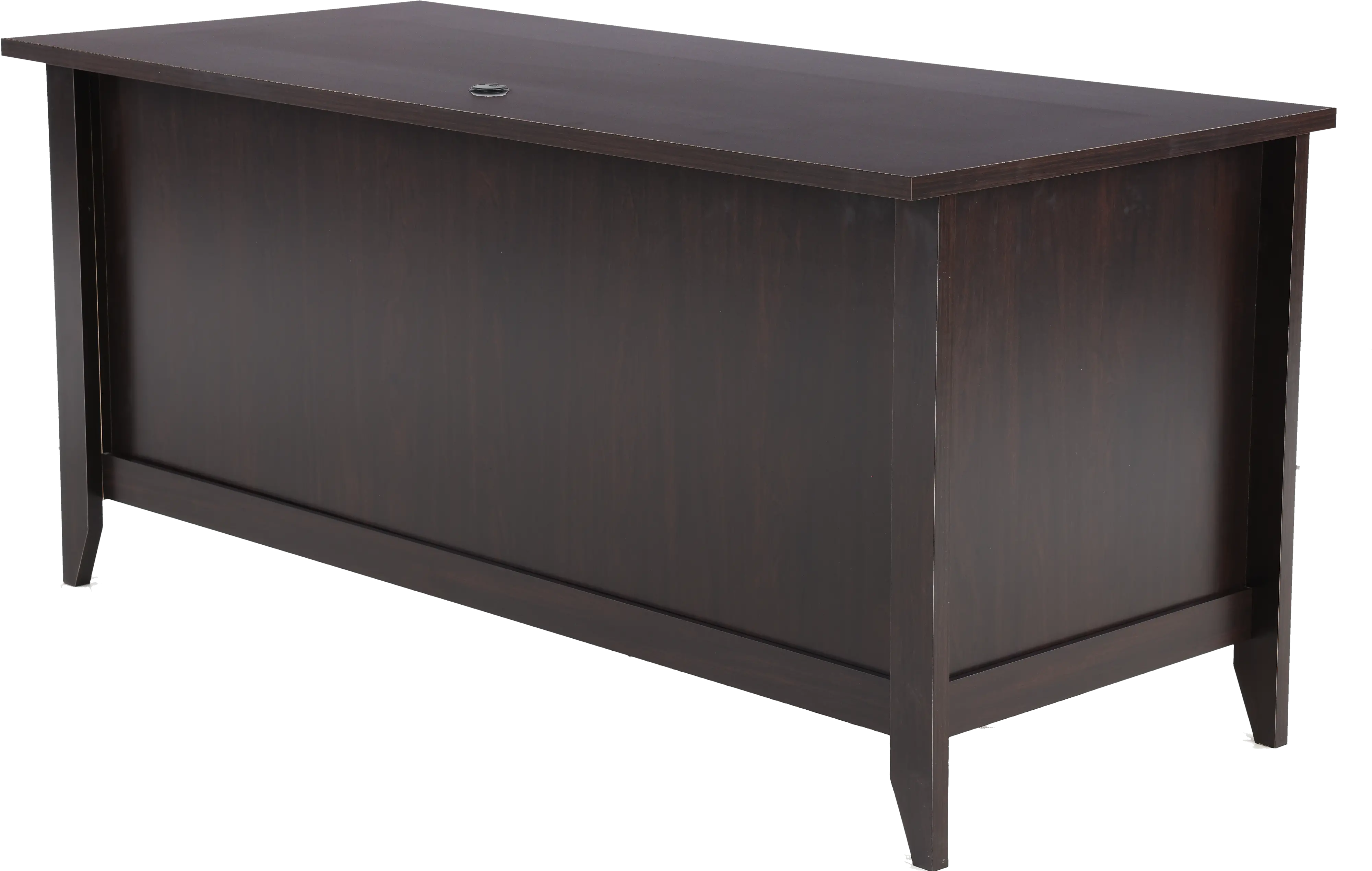 Shoal Creek Dark Brown Executive Office Desk-5
