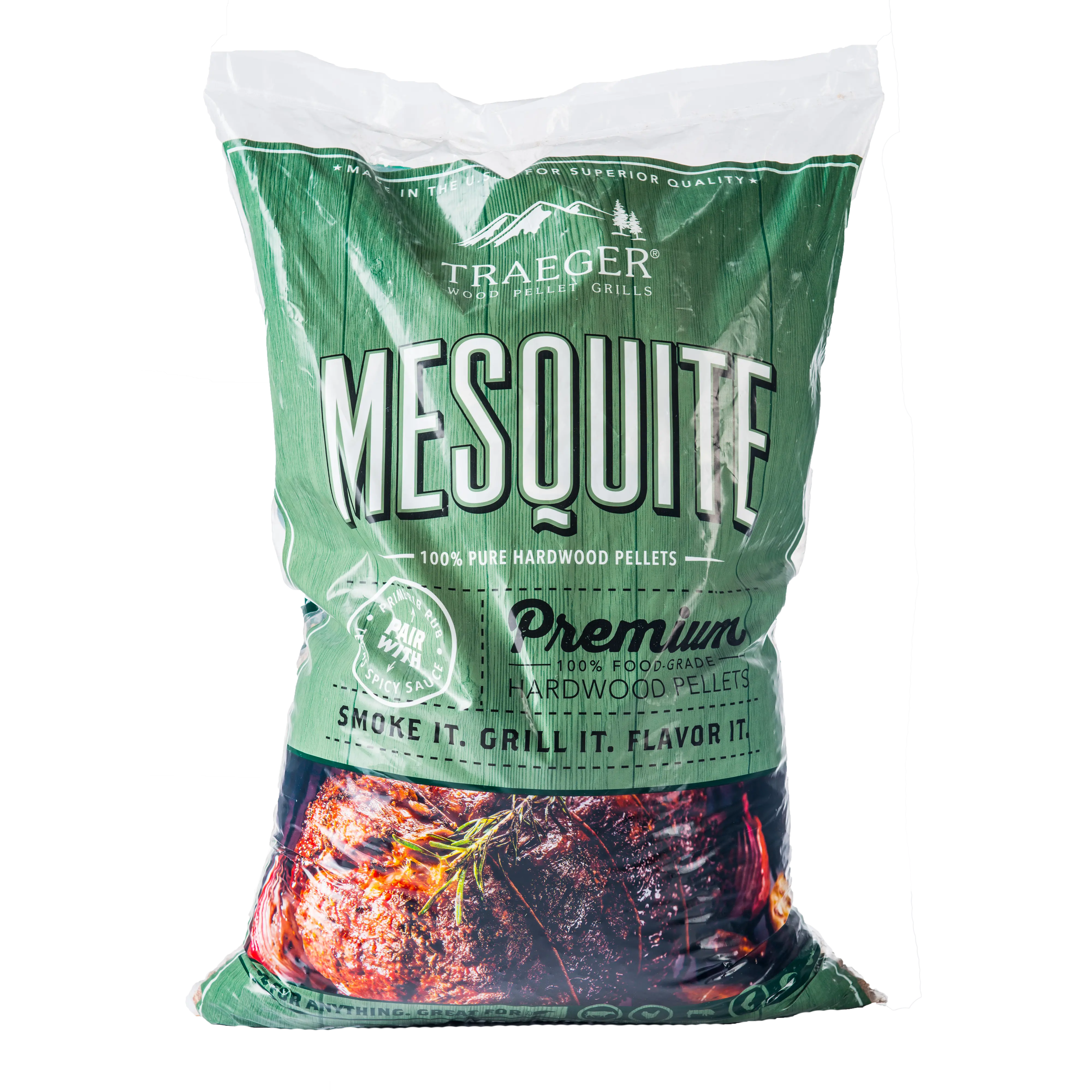 PEL305 Traeger Grill Mesquite Pellets 20 lb Bag-1