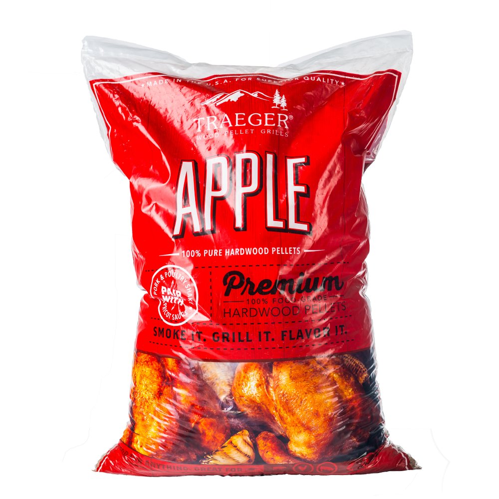 Traeger Grill Apple Pellets 20 lb Bag