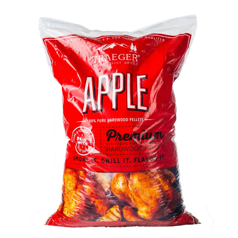 Traeger Grill Apple Pellets 20 lb Bag