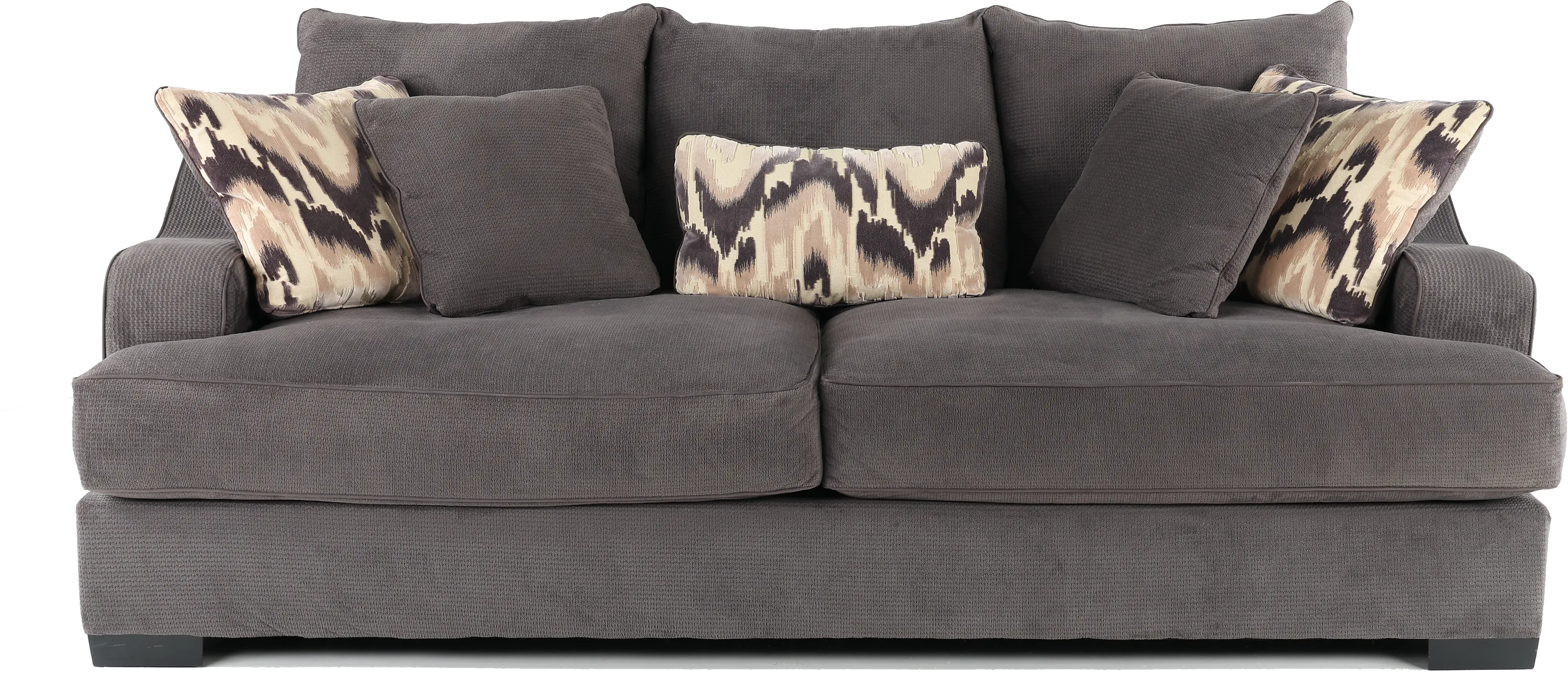 SPASOF Spartan Gray Sofa-1
