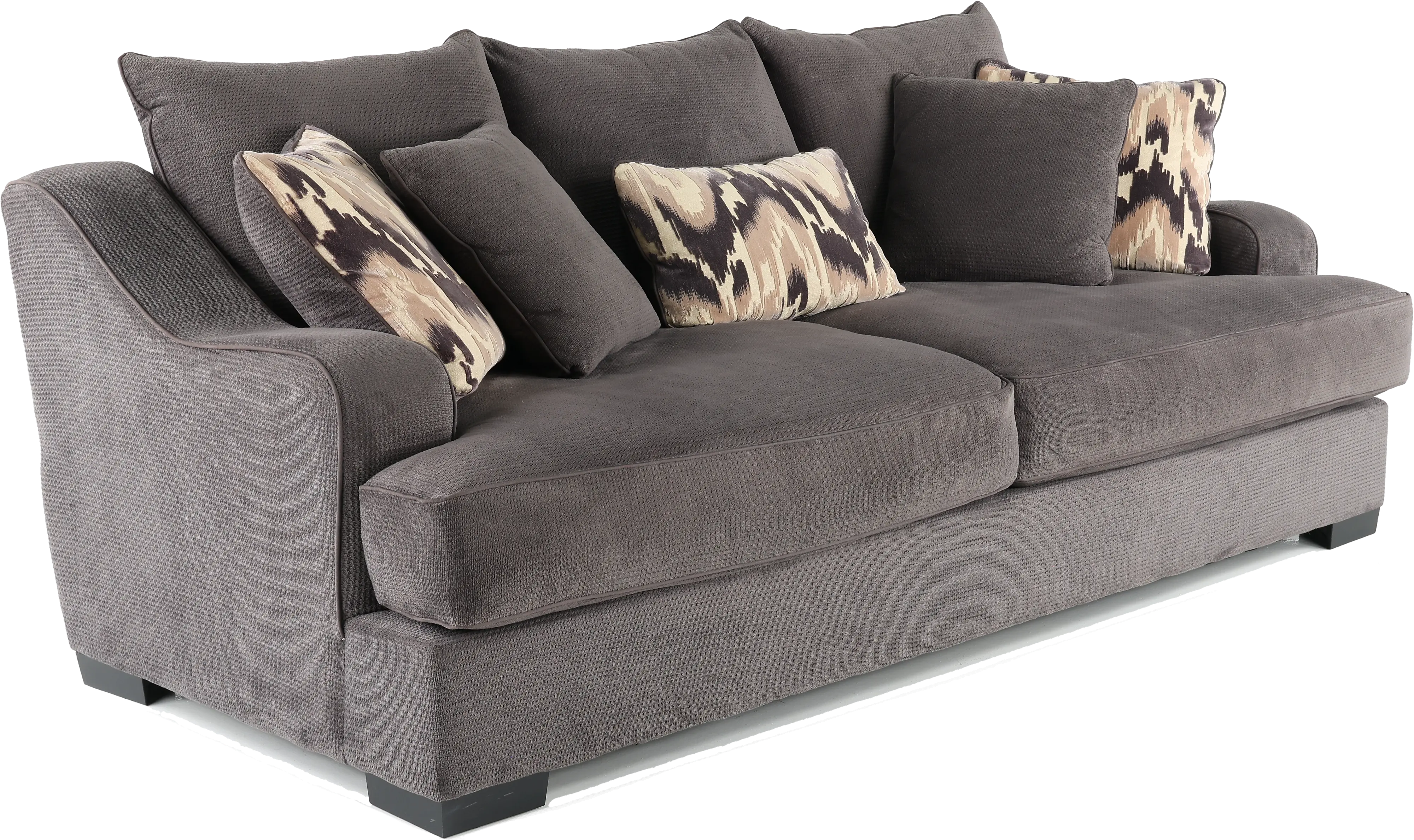 SPASOF Spartan Gray Sofa-4