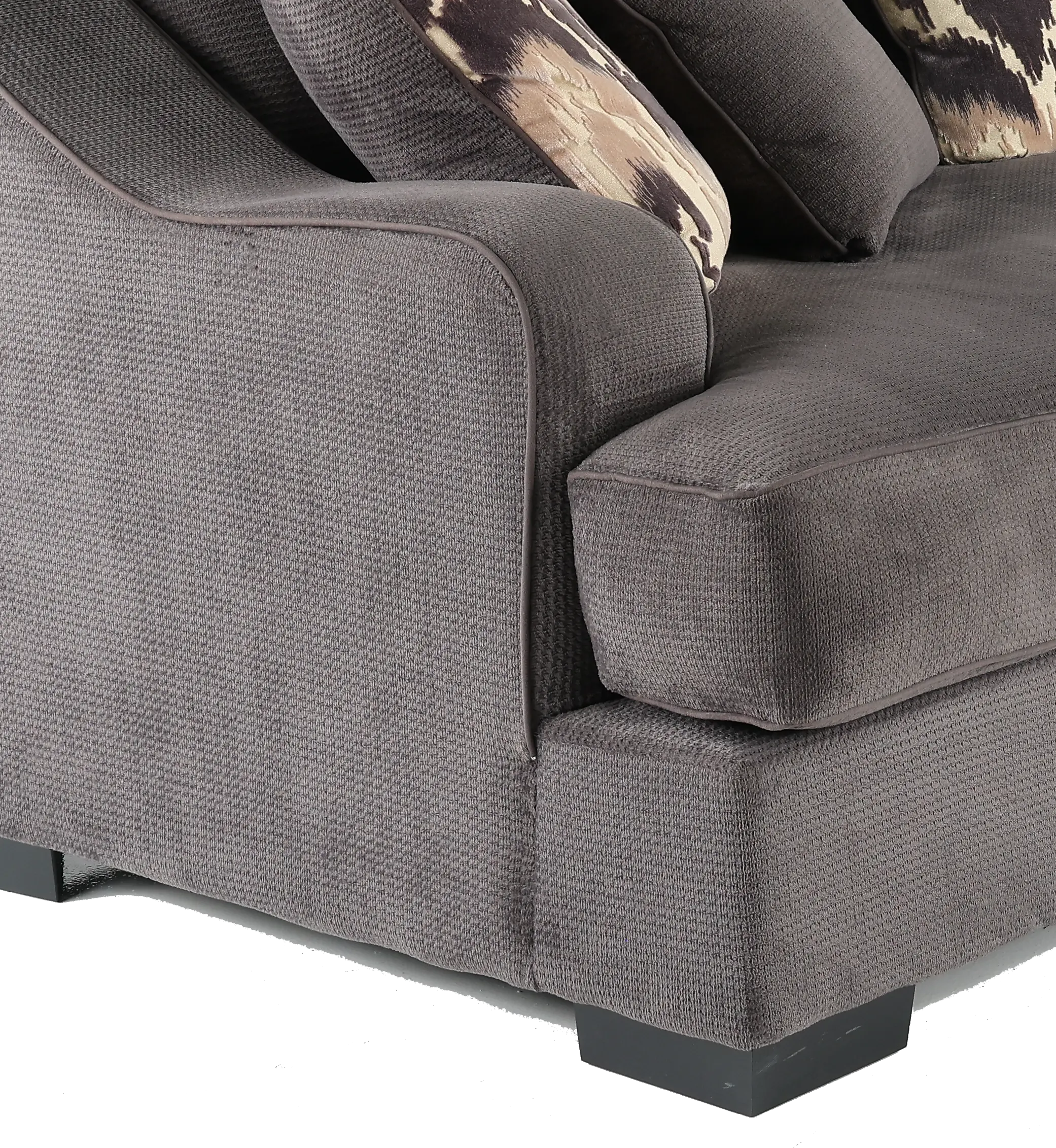 SPASOF Spartan Gray Sofa-6