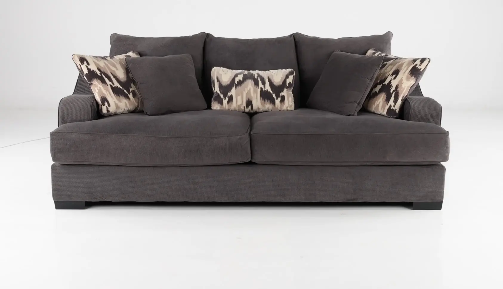 SPASOF Spartan Gray Sofa-8