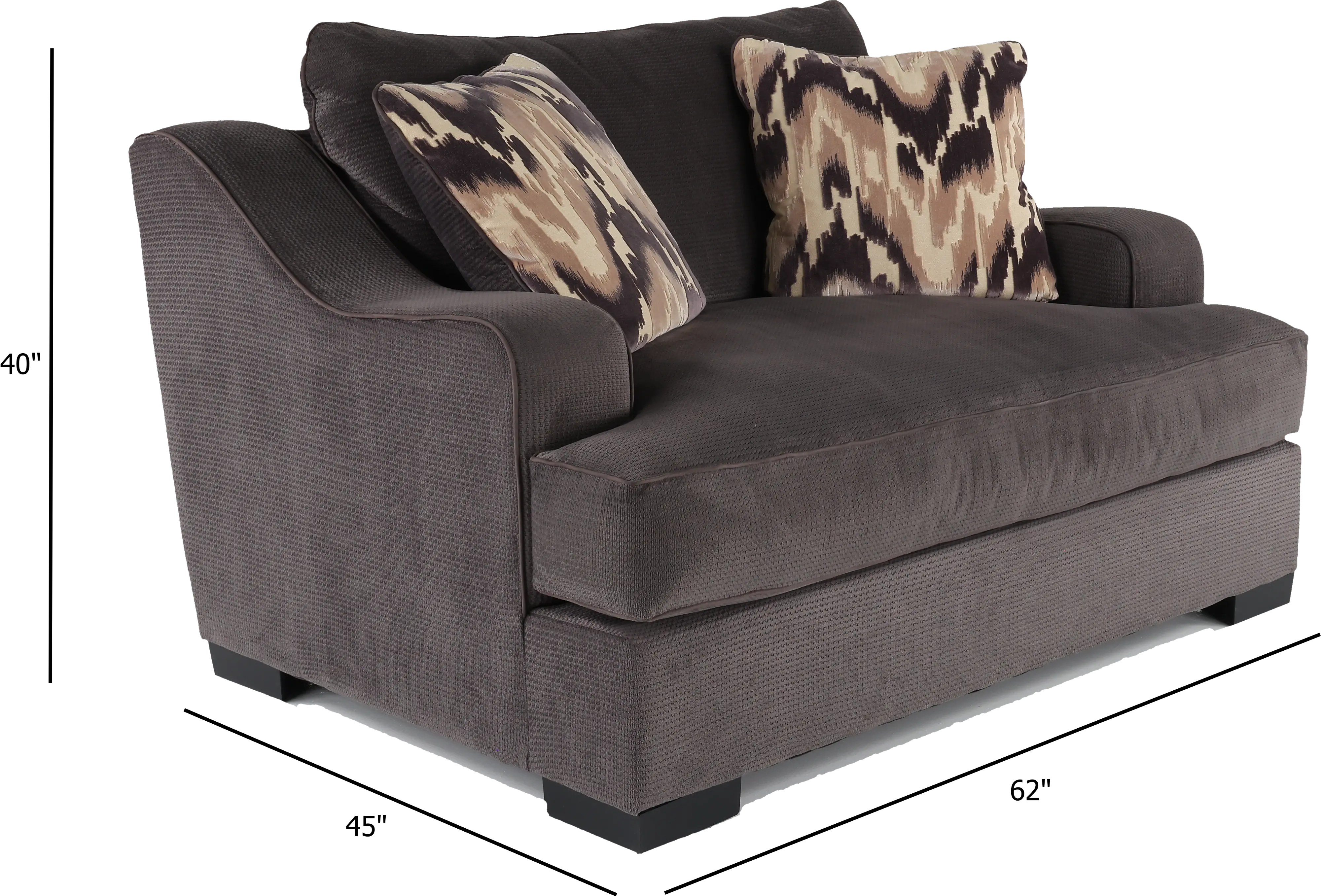 SPACHA Spartan Gray Chair-3
