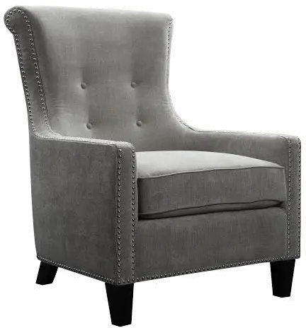 Acacia Mercury Gray Accent Chair-1