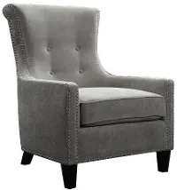 Acacia Mercury Gray Accent Chair
