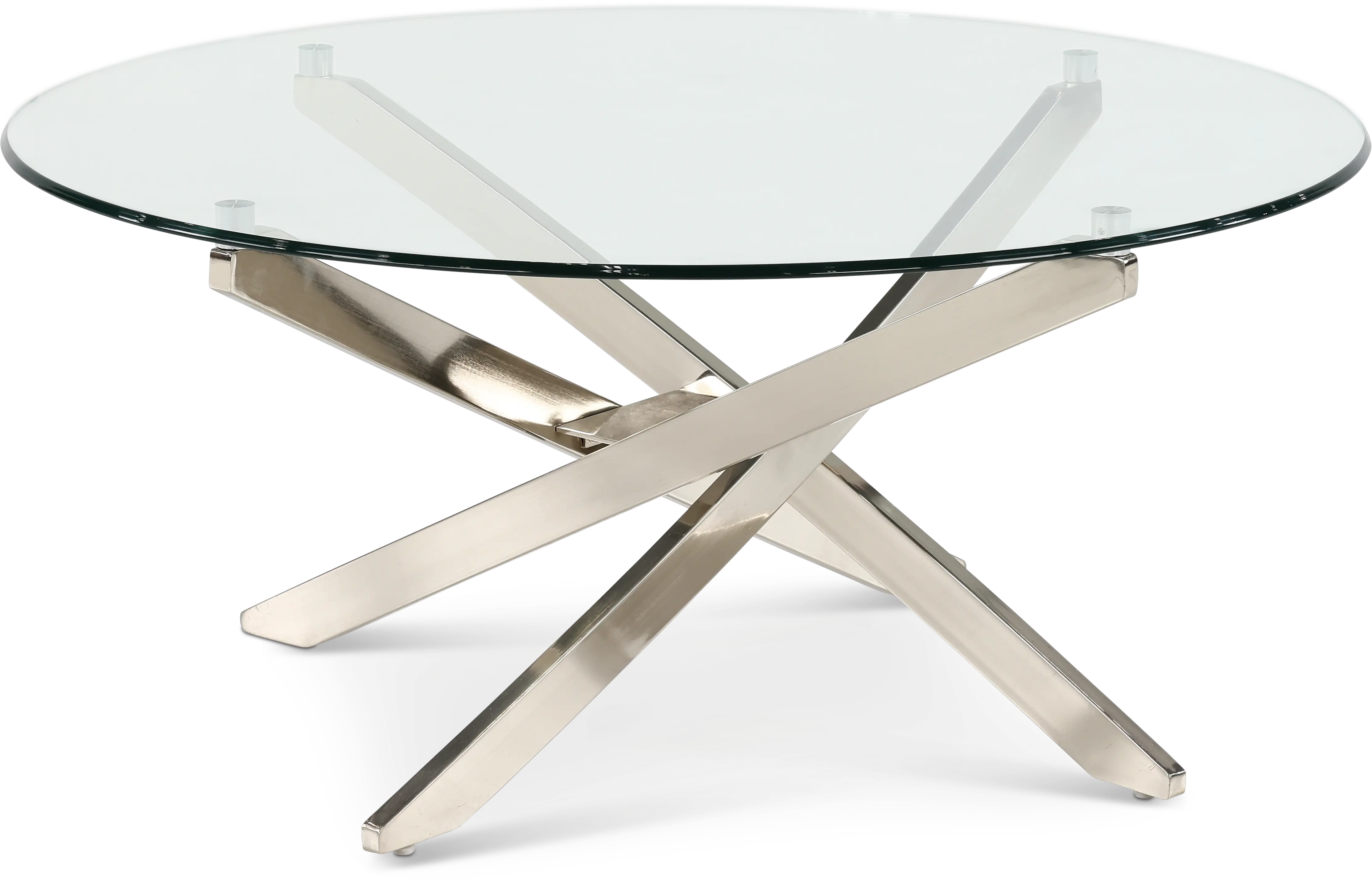 Zila Coffee Table with Glass Top-4