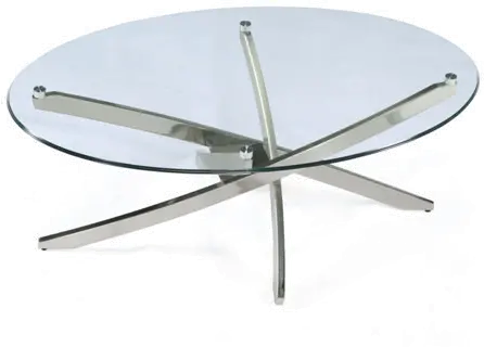 Zila Coffee Table with Glass Top-5