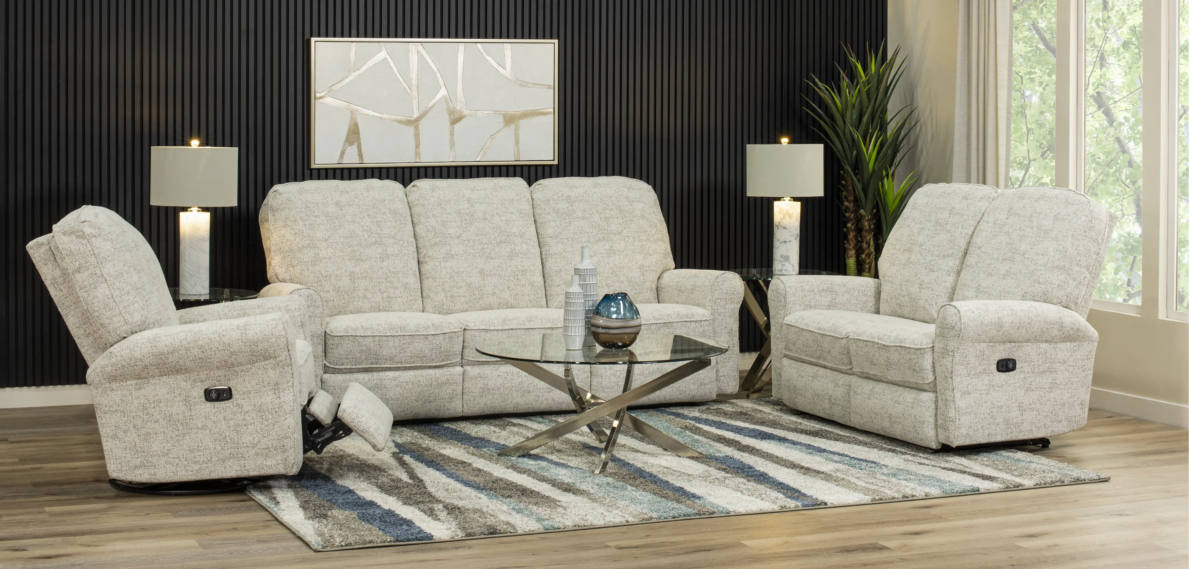 Zila Coffee Table with Glass Top-2