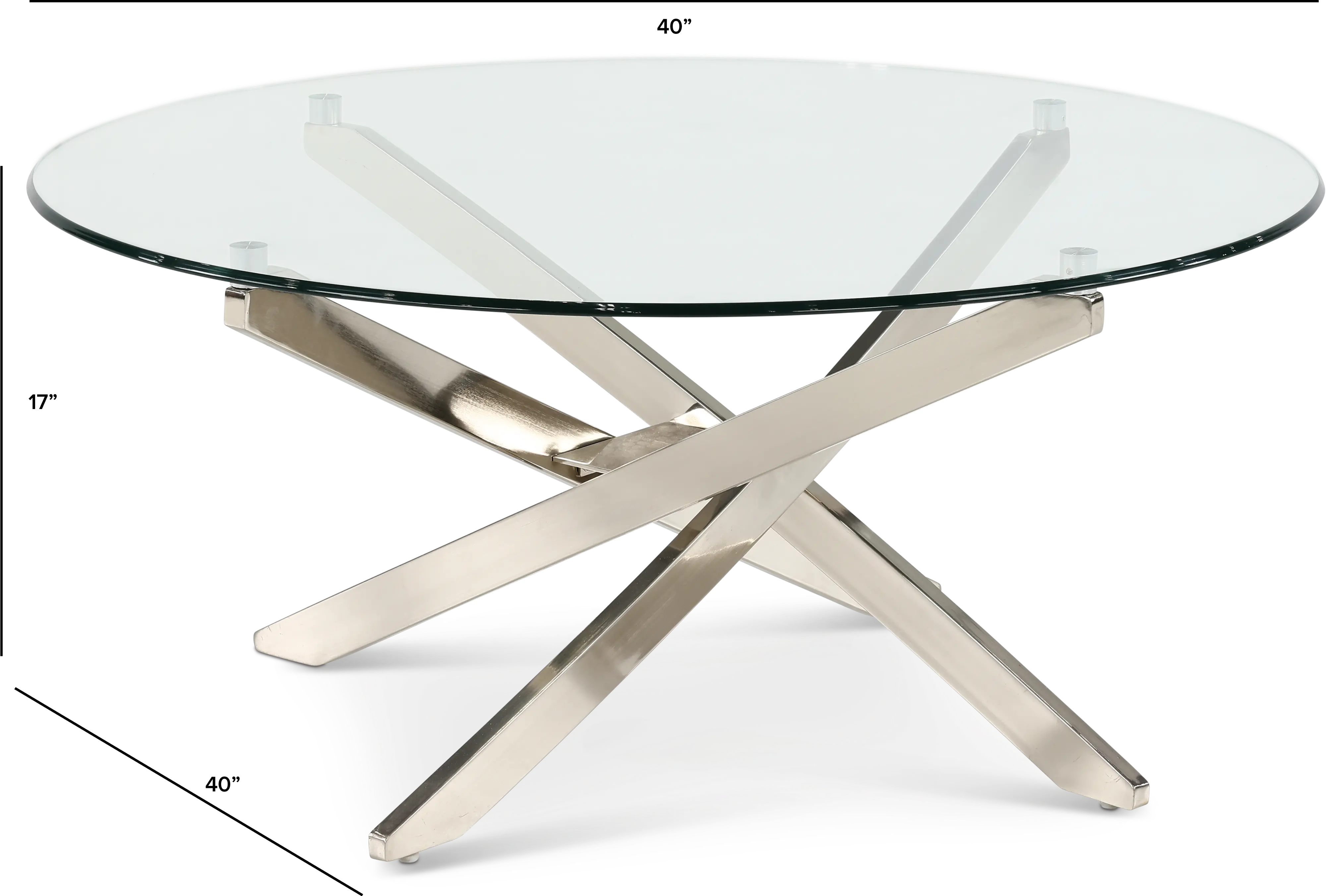 Zila Coffee Table with Glass Top-3
