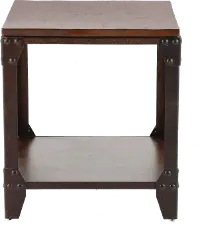 Pinebrook Brown End Table