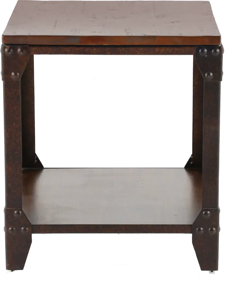 Pinebrook Brown End Table