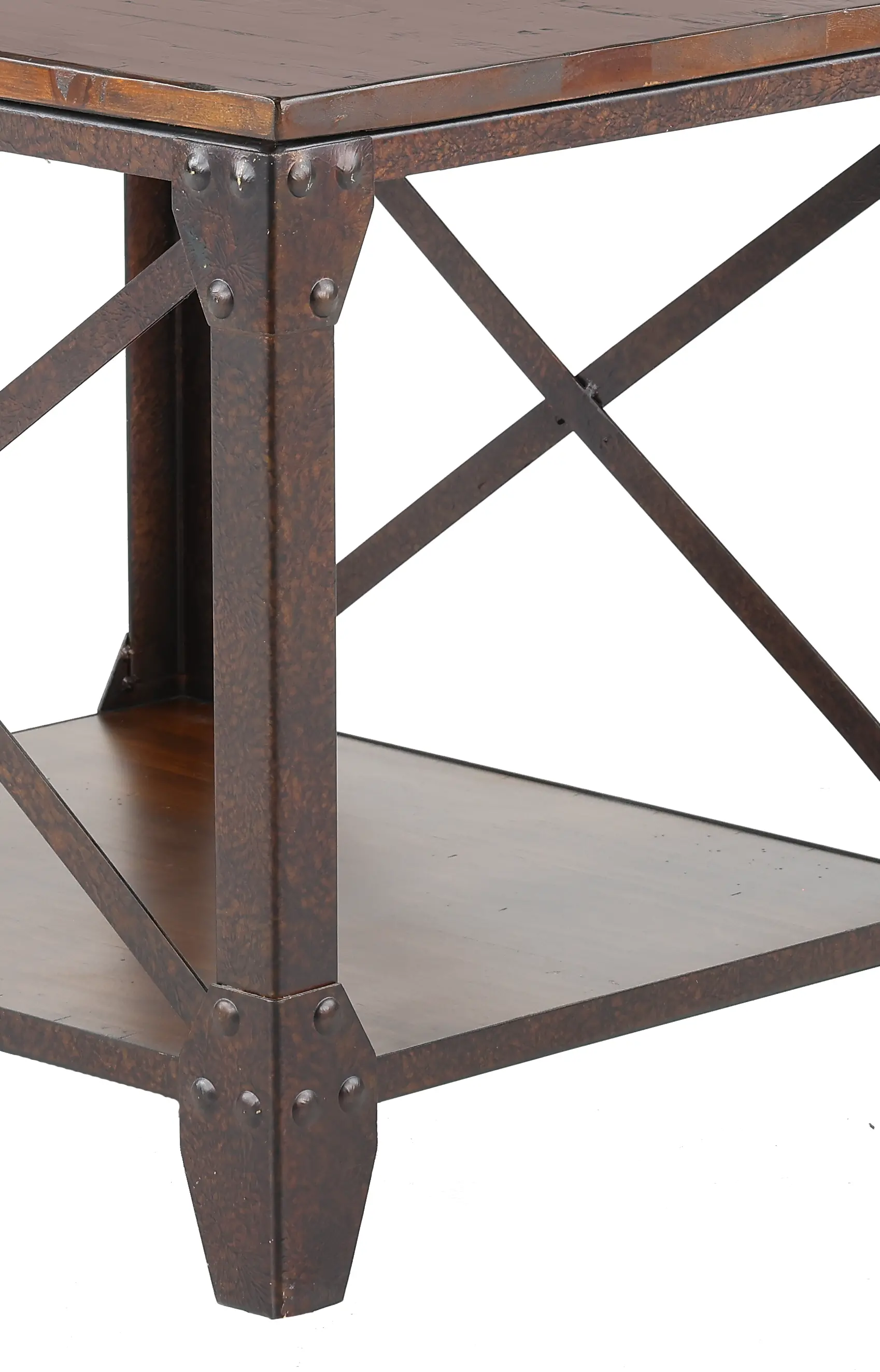 Pinebrook Brown End Table-4