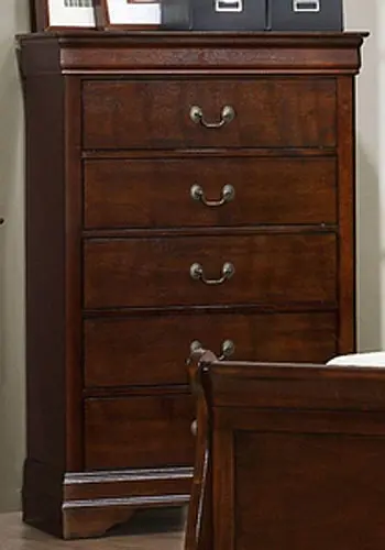 Mayville Brown Chest of Drawers-1