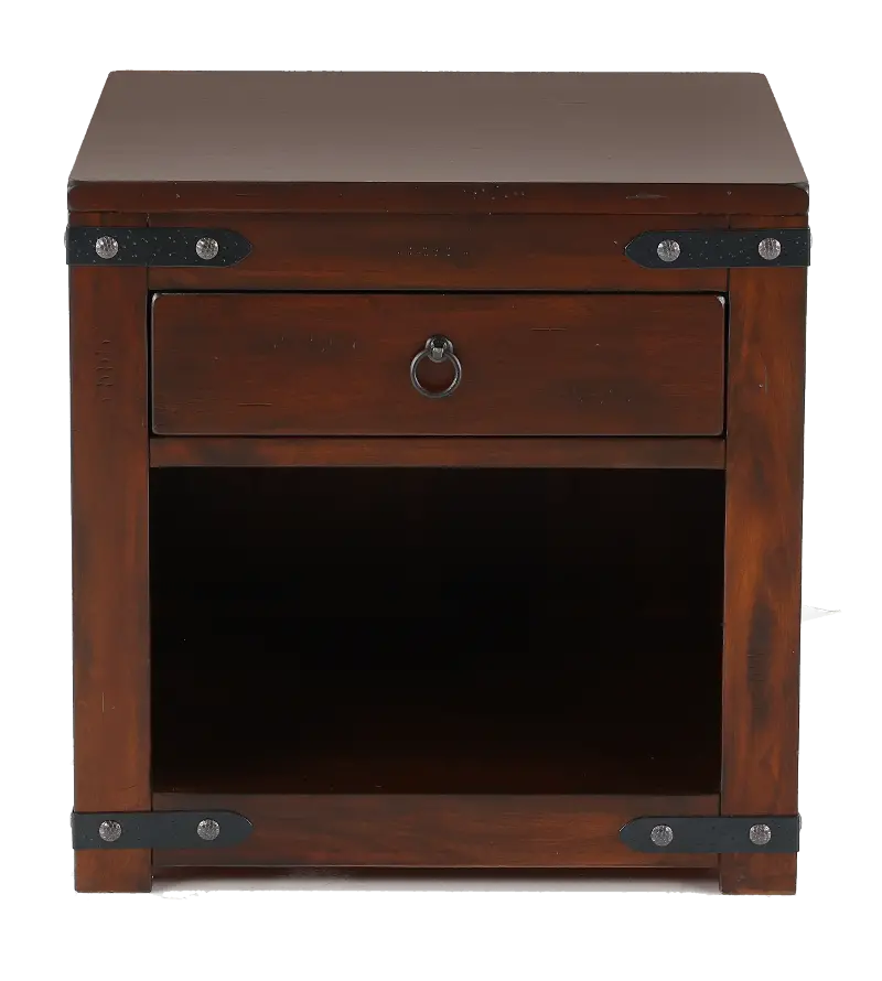Santa Fe Brown End Table