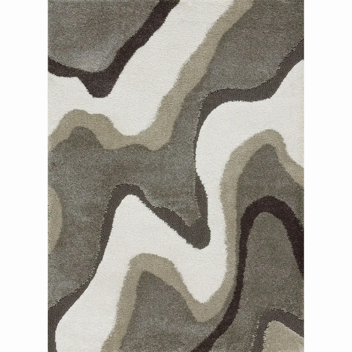 EN-06/5X8/ENCHANT Enchant 5 x 8 Brown and Tan Area Rug-1