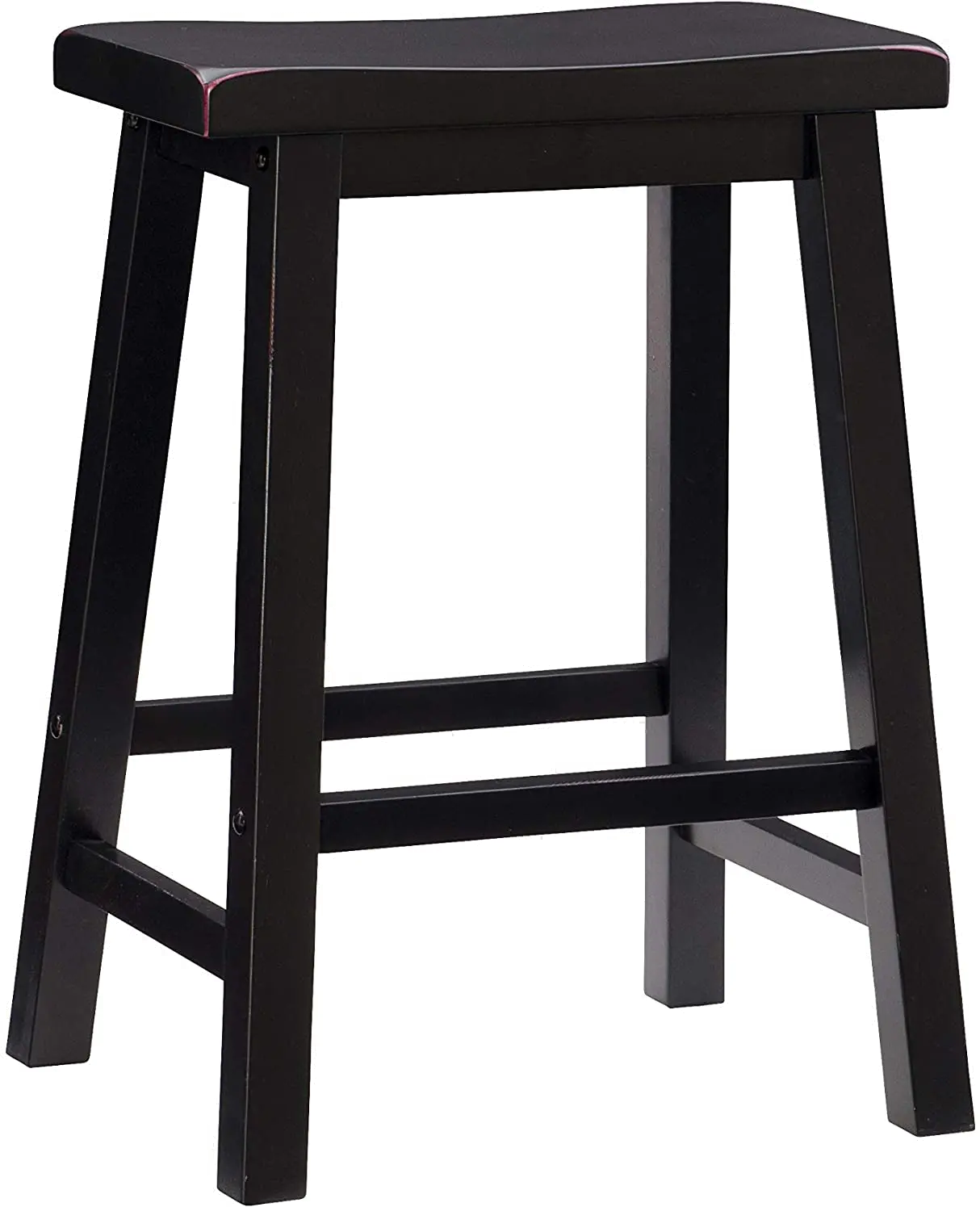 Terra Cotta Black Counter Height Stool-1