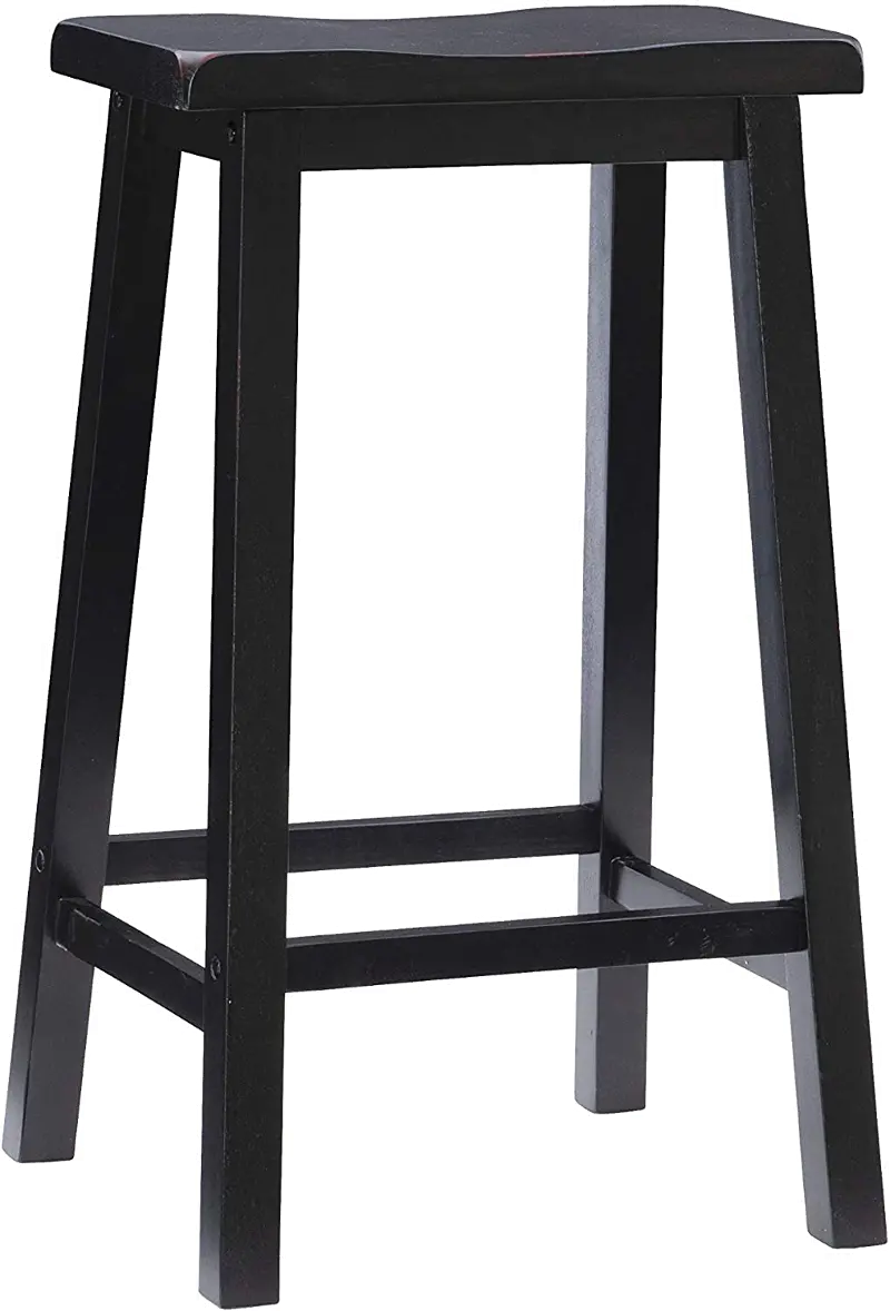 Terra Cotta Black Bar Stool