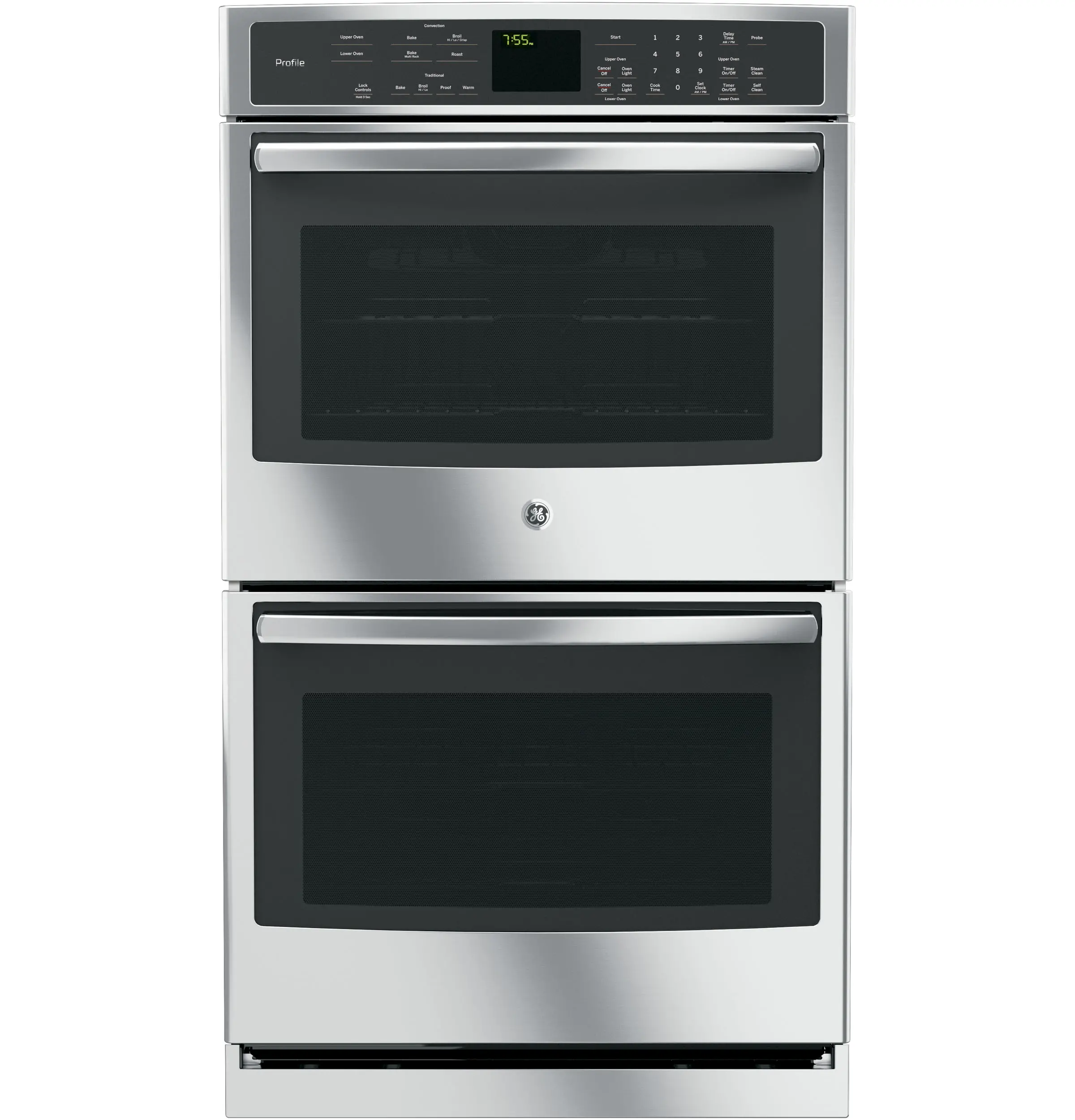 PT7550SFSS GE Profile 30 Inch Double Wall Oven - 10 cu. ft. Stainless Steel-1
