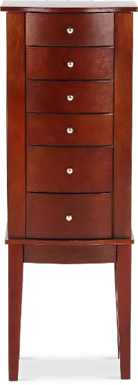 Merlot Jewelry Armoire