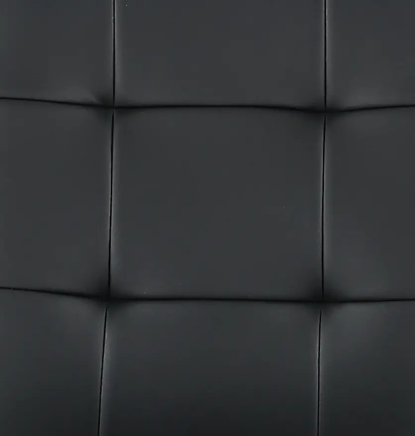 Modern Black Vinyl Office Chair-10