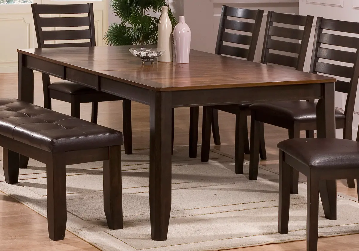 Brown Dining Table - Elliott-1