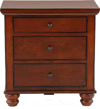 Cambridge Brown Cherry Nightstand