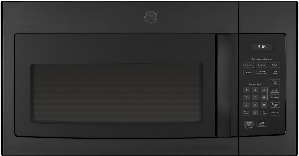 GE Over the Range Microwave - 1.6 cu. ft. Black