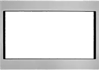 MK2227AS Whirlpool 27 Inch Microwave Trim Kit - Stainless Steel