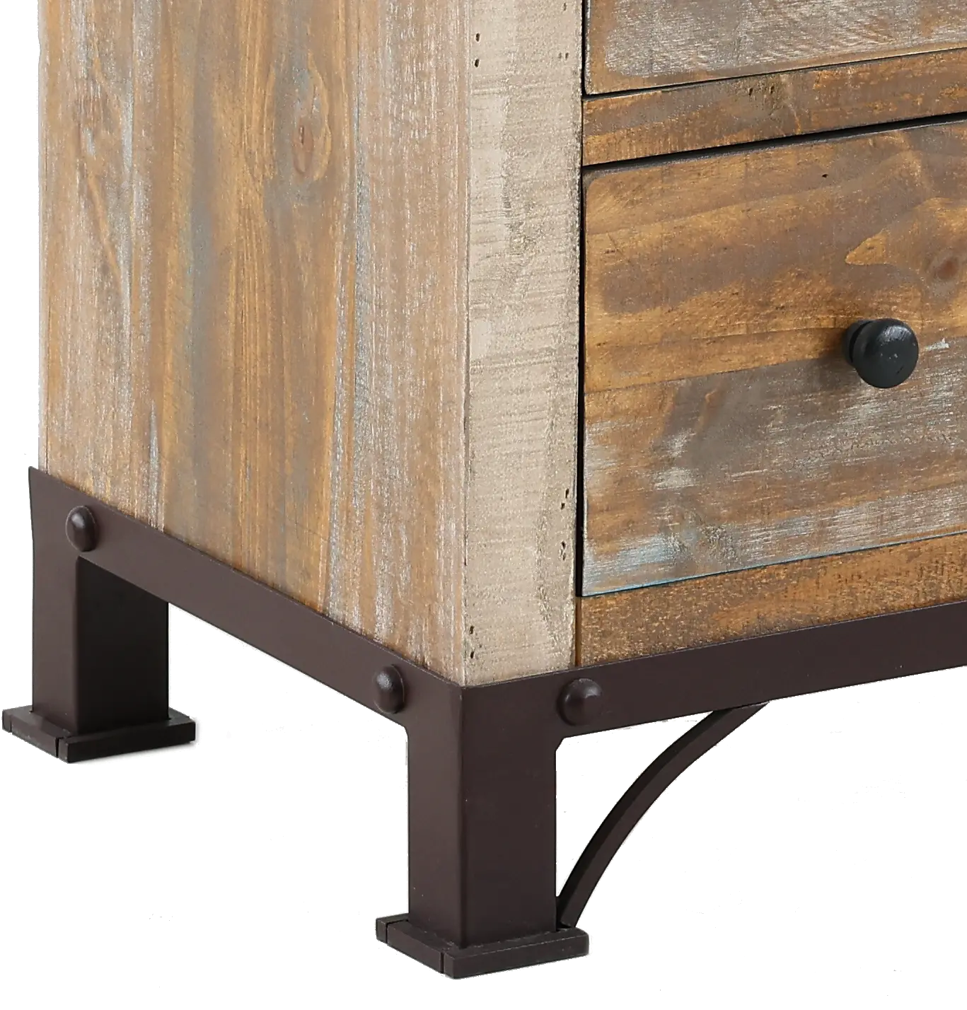 Antique Pine Chest of Drawers-2