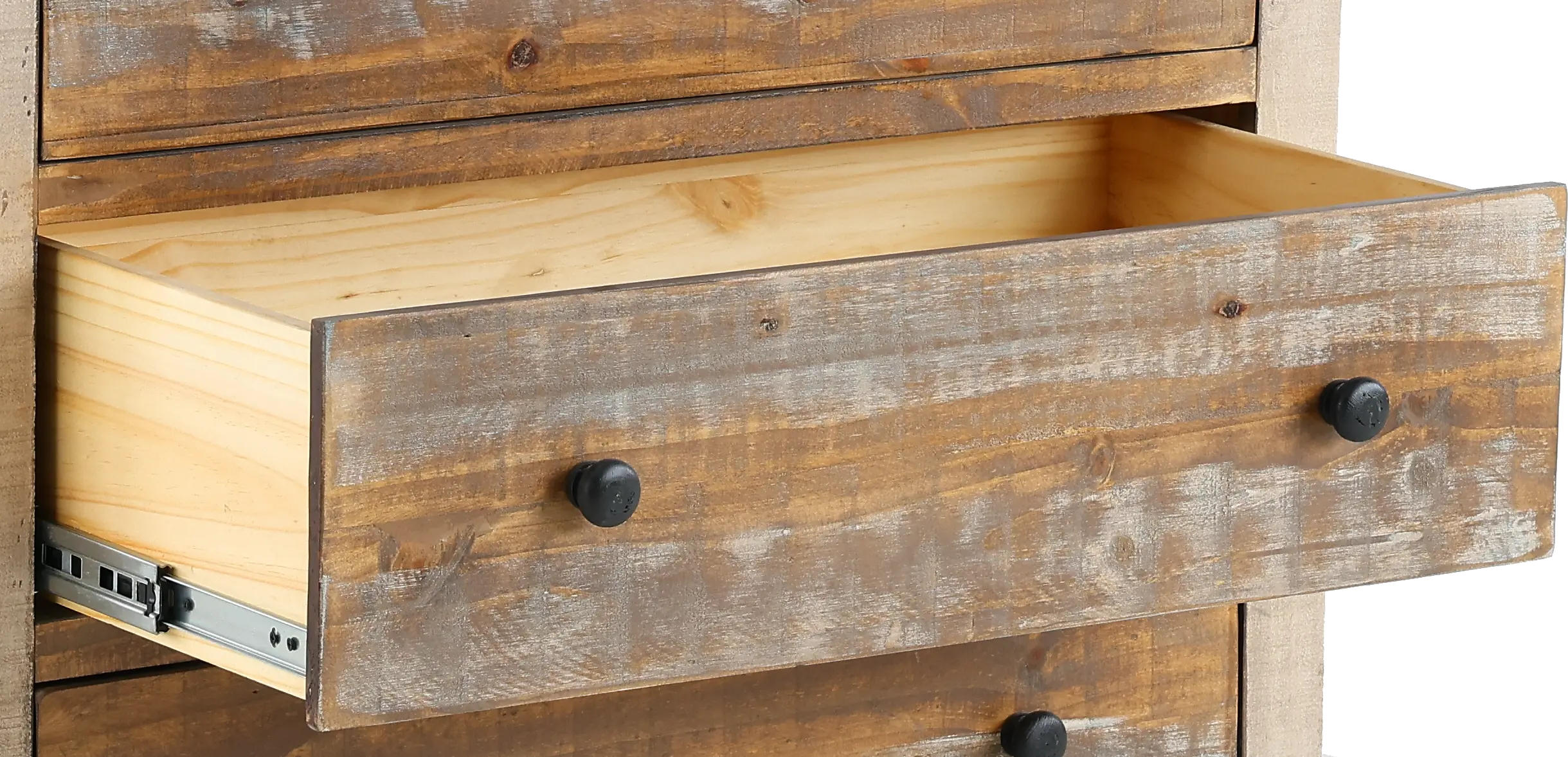 Antique Pine Chest of Drawers-5