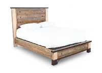 Antique Pine Queen Bed