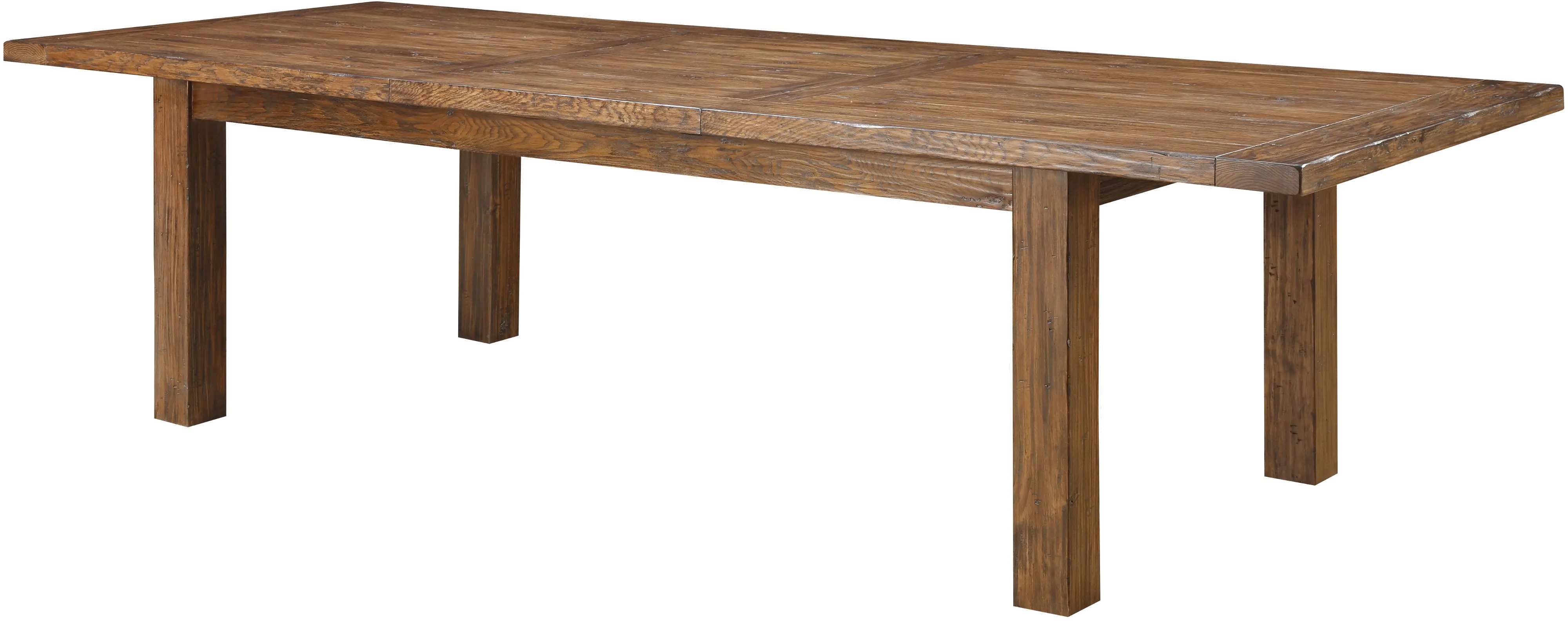Chambers Creek Rustic Brown Dining Room Table-1